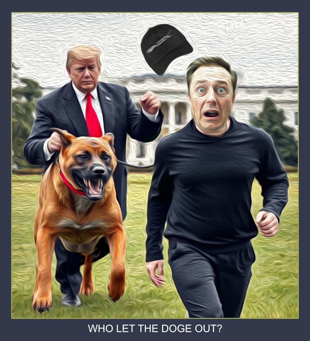 Who let the Doge out? — Polliedom cartoon by Peter Gillies