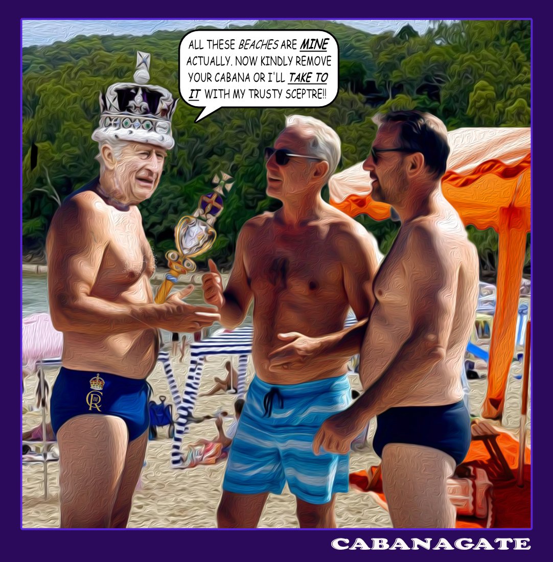 Cabanagate — Polliedom cartoon by Peter Gillies