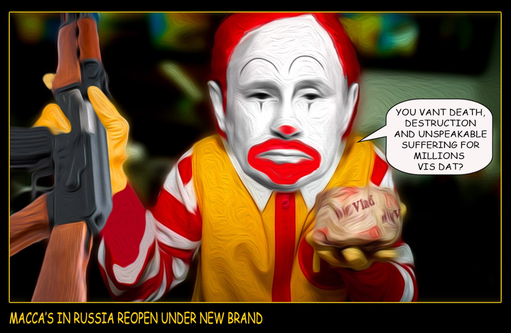 McVlads — Polliedom cartoon by Peter Gillies