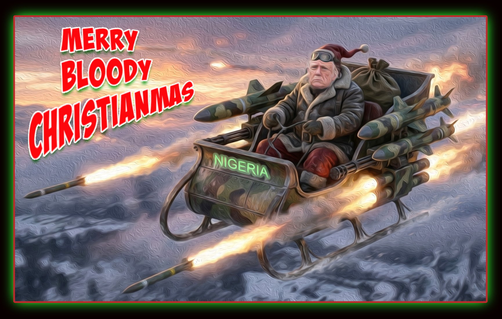 Merry Christianmas — Polliedom cartoon by Peter Gillies