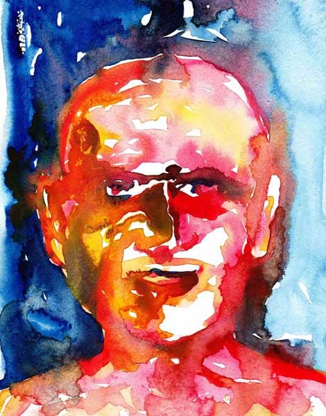 Prince Phil Lights Up — Drawings by Peter Gillies