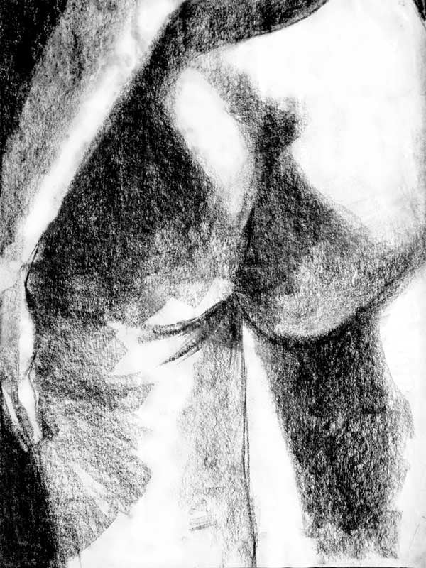 Figure Study I — Drawings by Peter Gillies