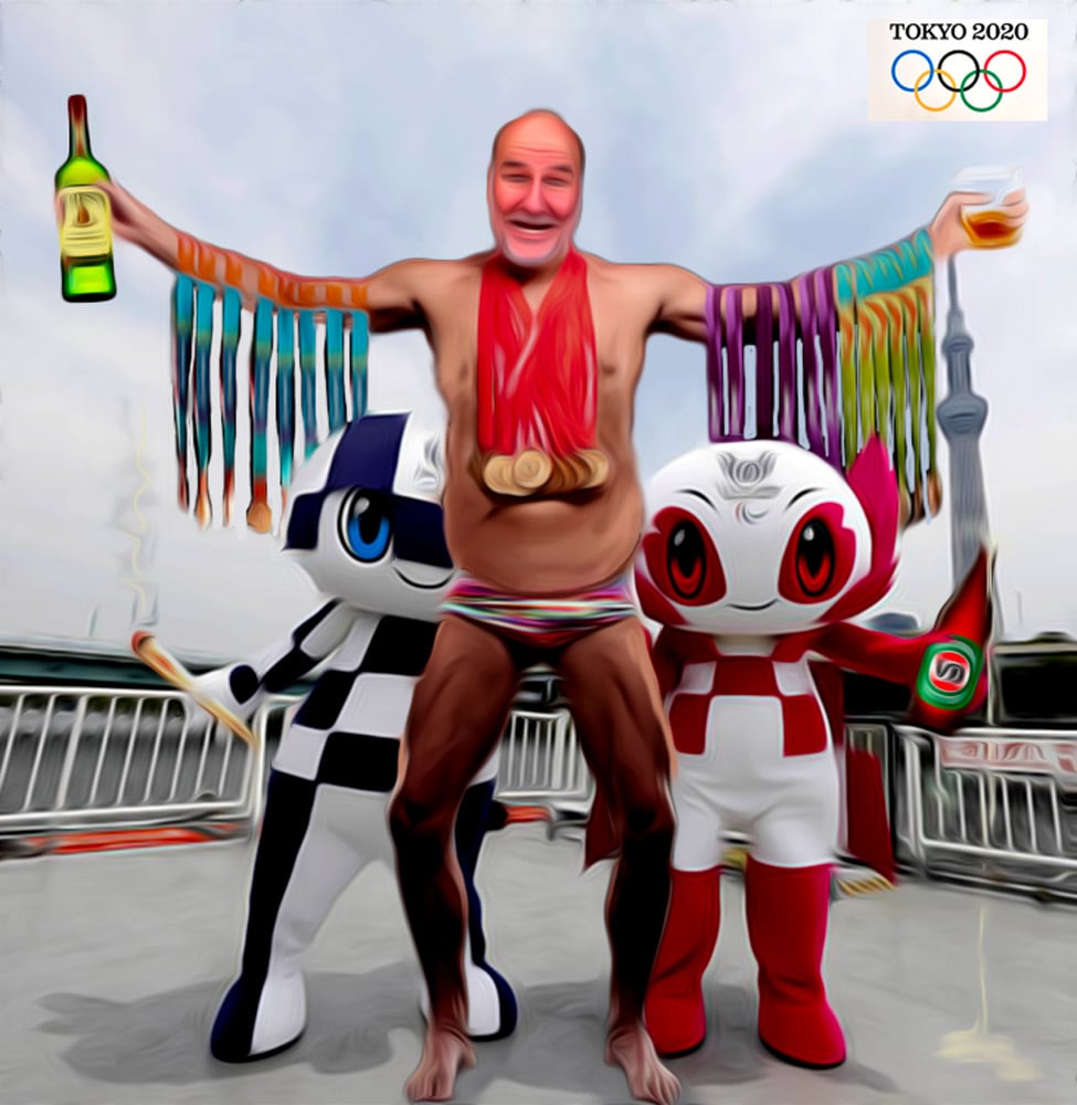 2021 Olympics Night Out — Others cartoon by Peter Gillies