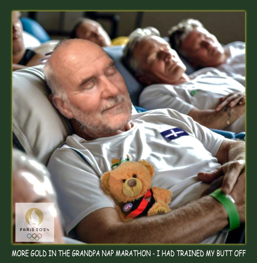 2024 Olympics Grandpa Nap — Others cartoon by Peter Gillies