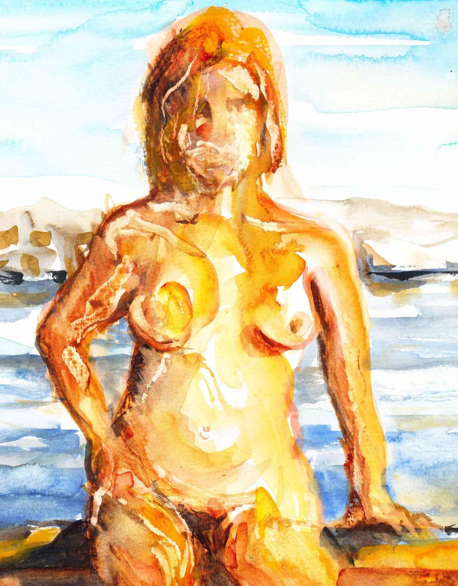 Nude VI — Paintings by Peter Gillies