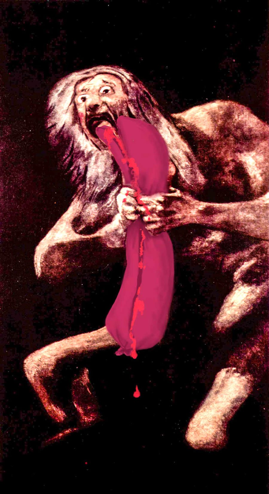 2015 Saveloy In Art Saturn Smashes Savus — Others cartoon by Peter Gillies