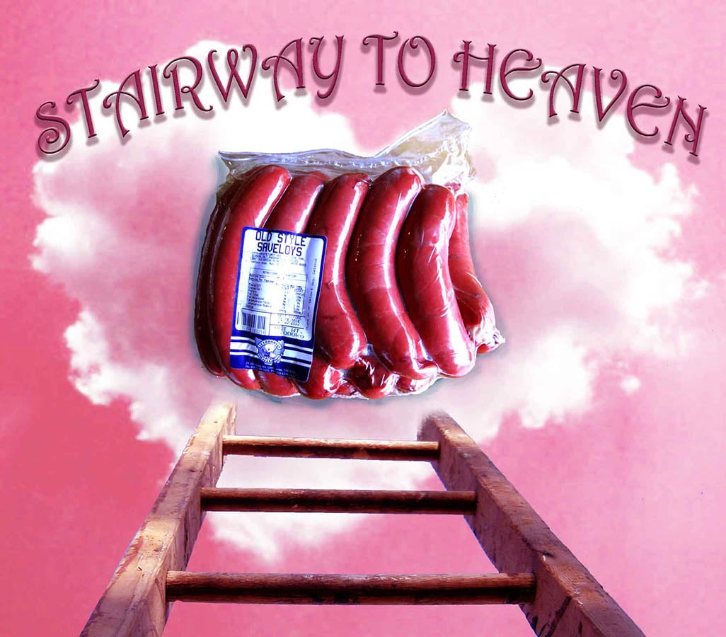 2015 Saveloy In Music Stairway To Heaven — Others cartoon by Peter Gillies
