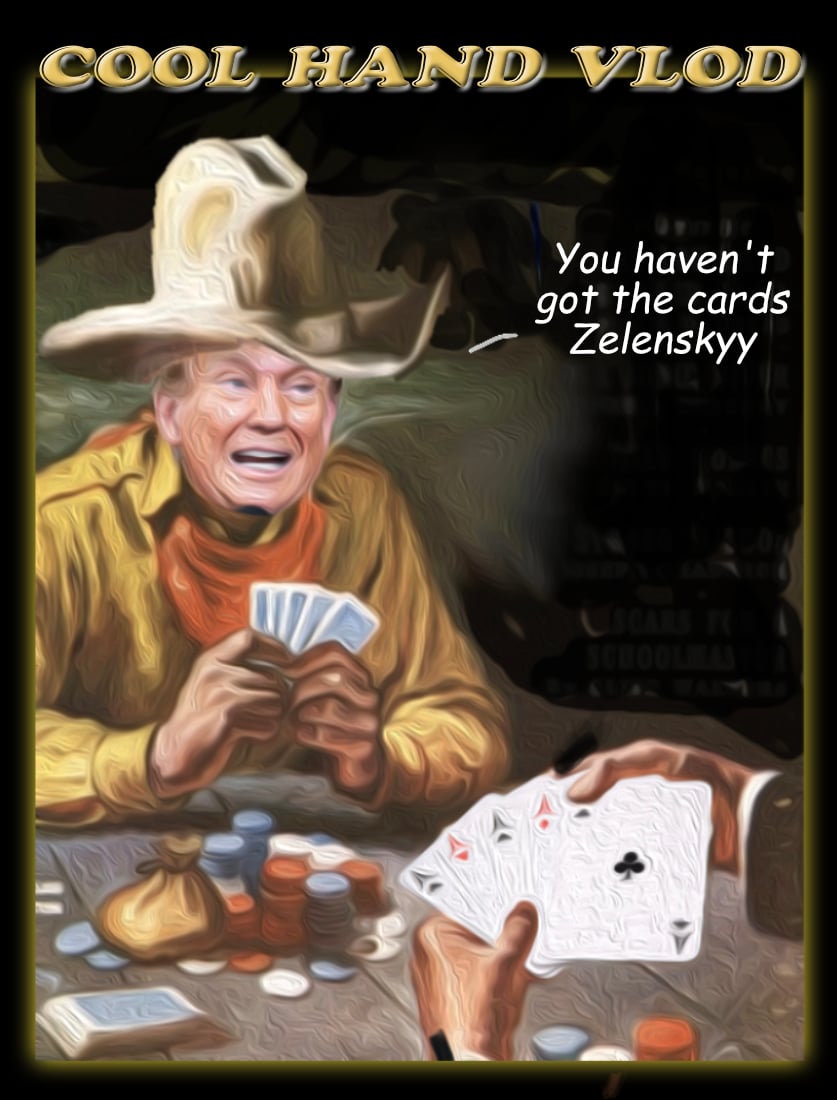 Haven't got the Cards — Polliedom cartoon by Peter Gillies
