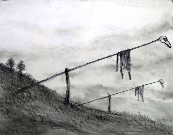 Indian — Drawings by Peter Gillies
