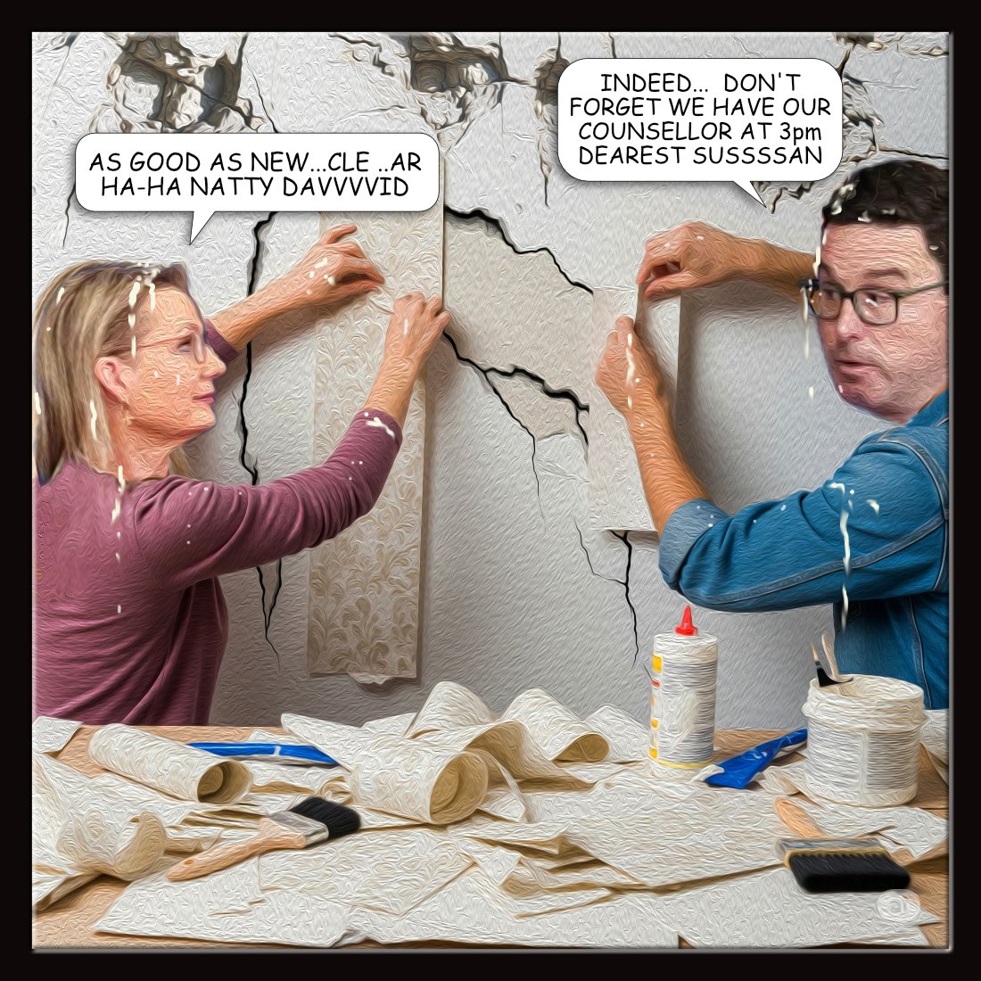 As Good As New — Polliedom cartoon by Peter Gillies