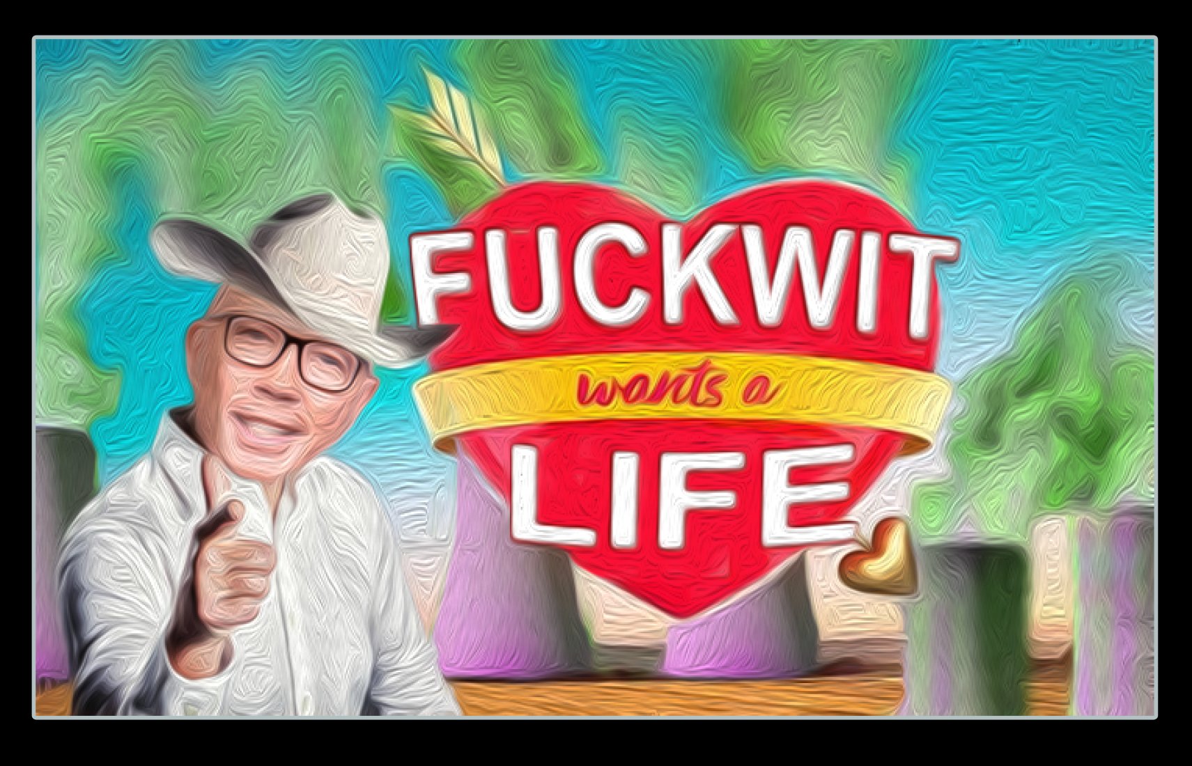 Fuckwit Wants A Life — Polliedom cartoon by Peter Gillies