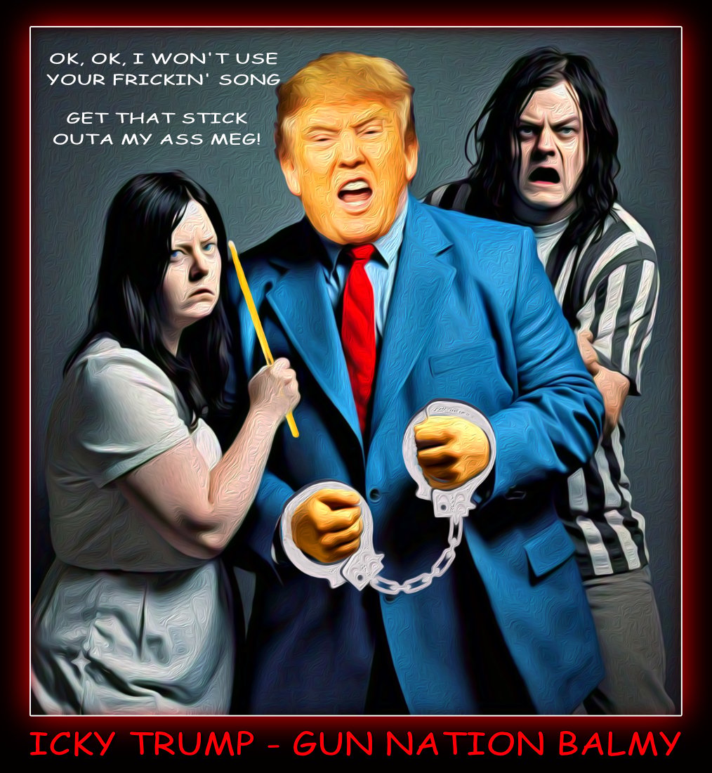 Icky Trump — Polliedom cartoon by Peter Gillies