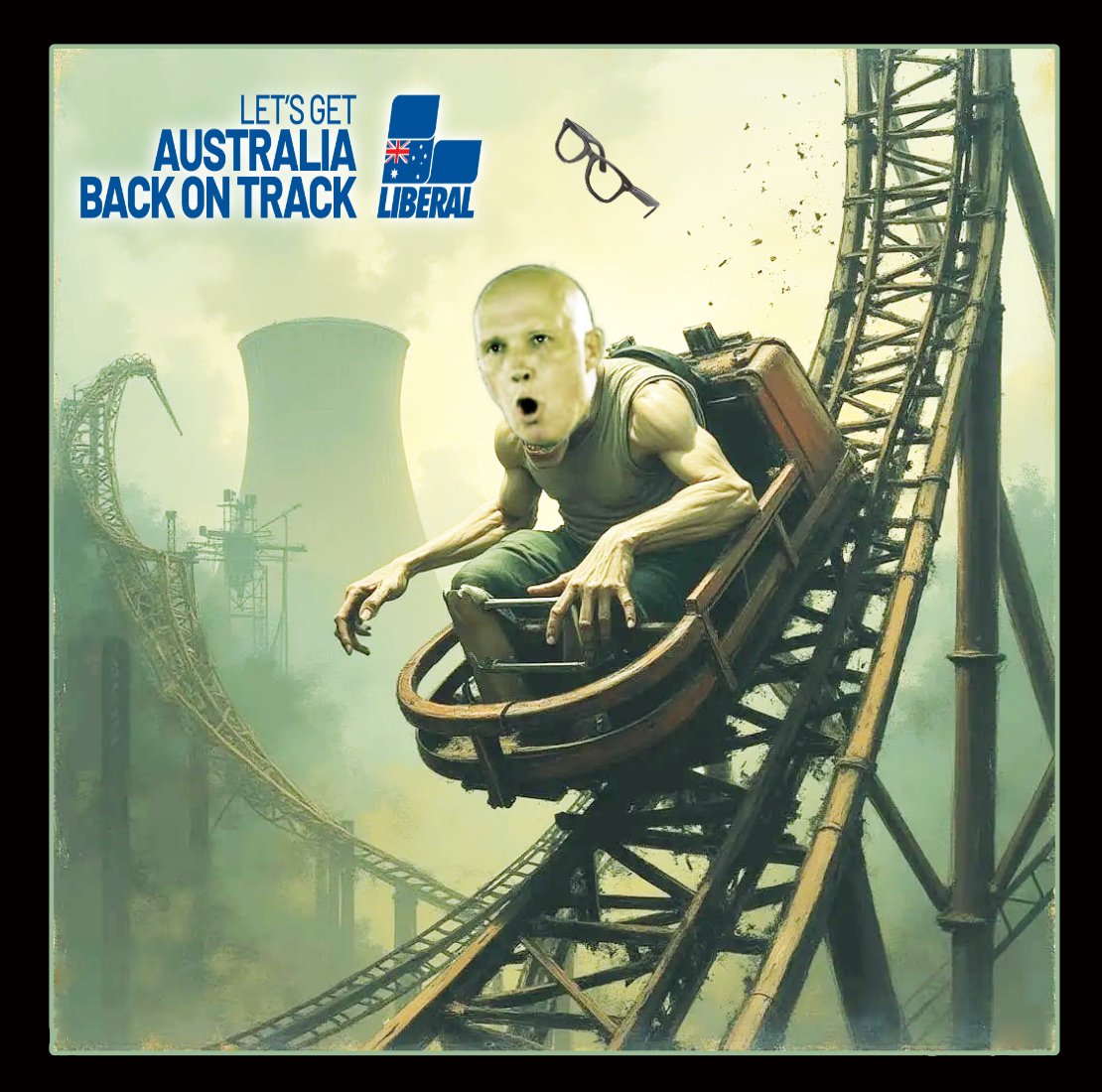 Back on track — Polliedom cartoon by Peter Gillies