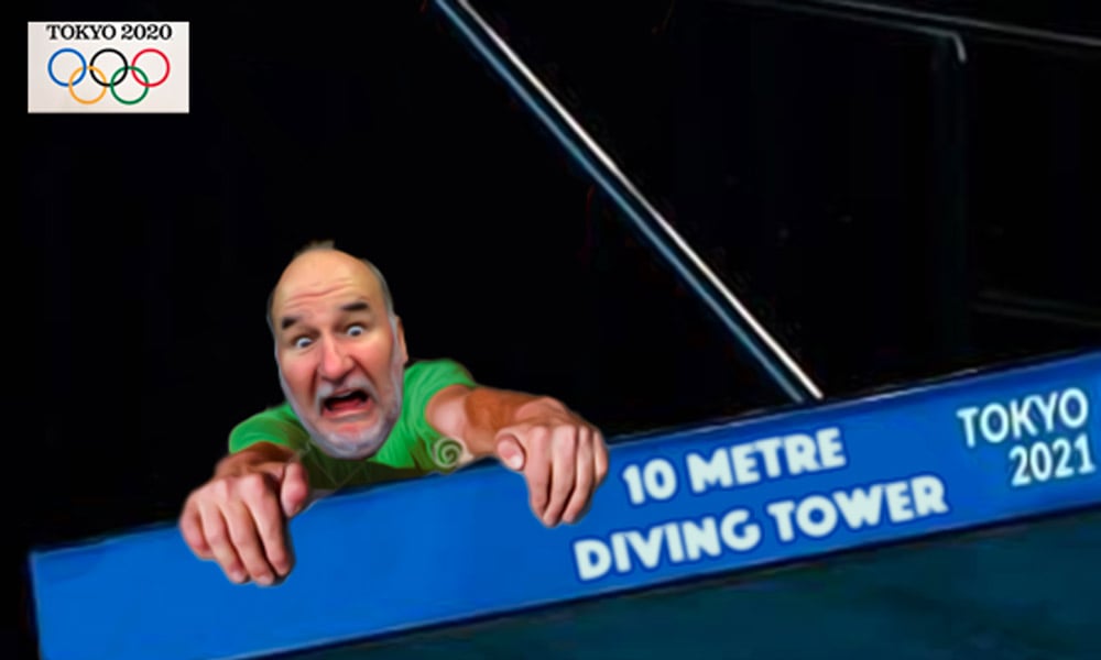 2021 Olympics Diving — Others cartoon by Peter Gillies