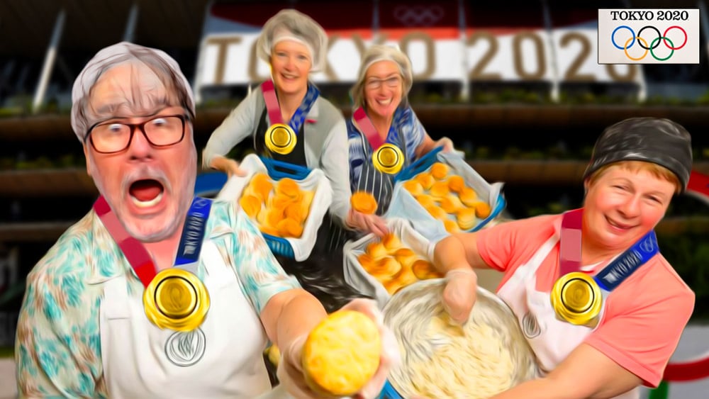 2021 Olympics Scones — Others cartoon by Peter Gillies