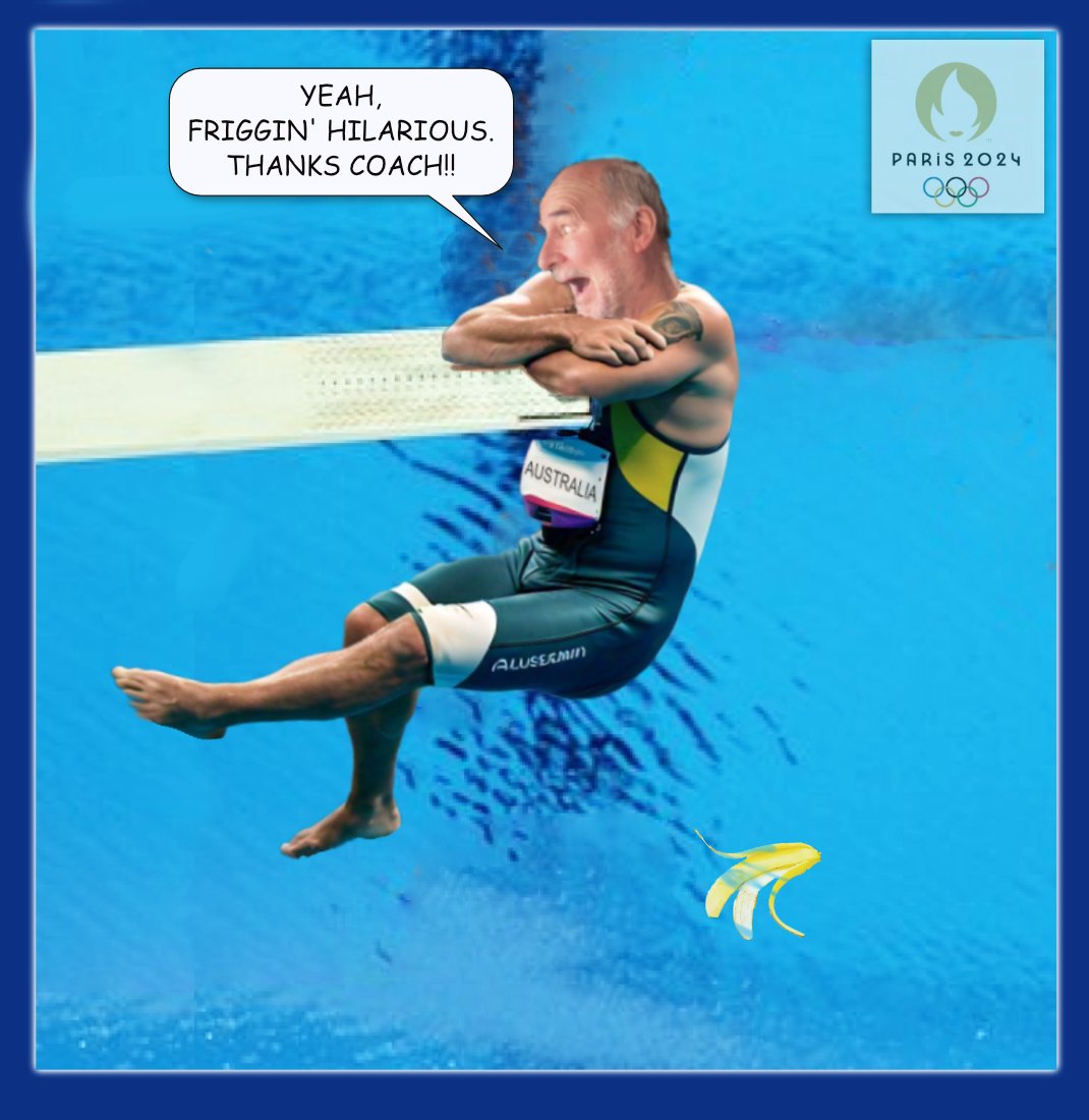 2024 Olympics Diving — Others cartoon by Peter Gillies