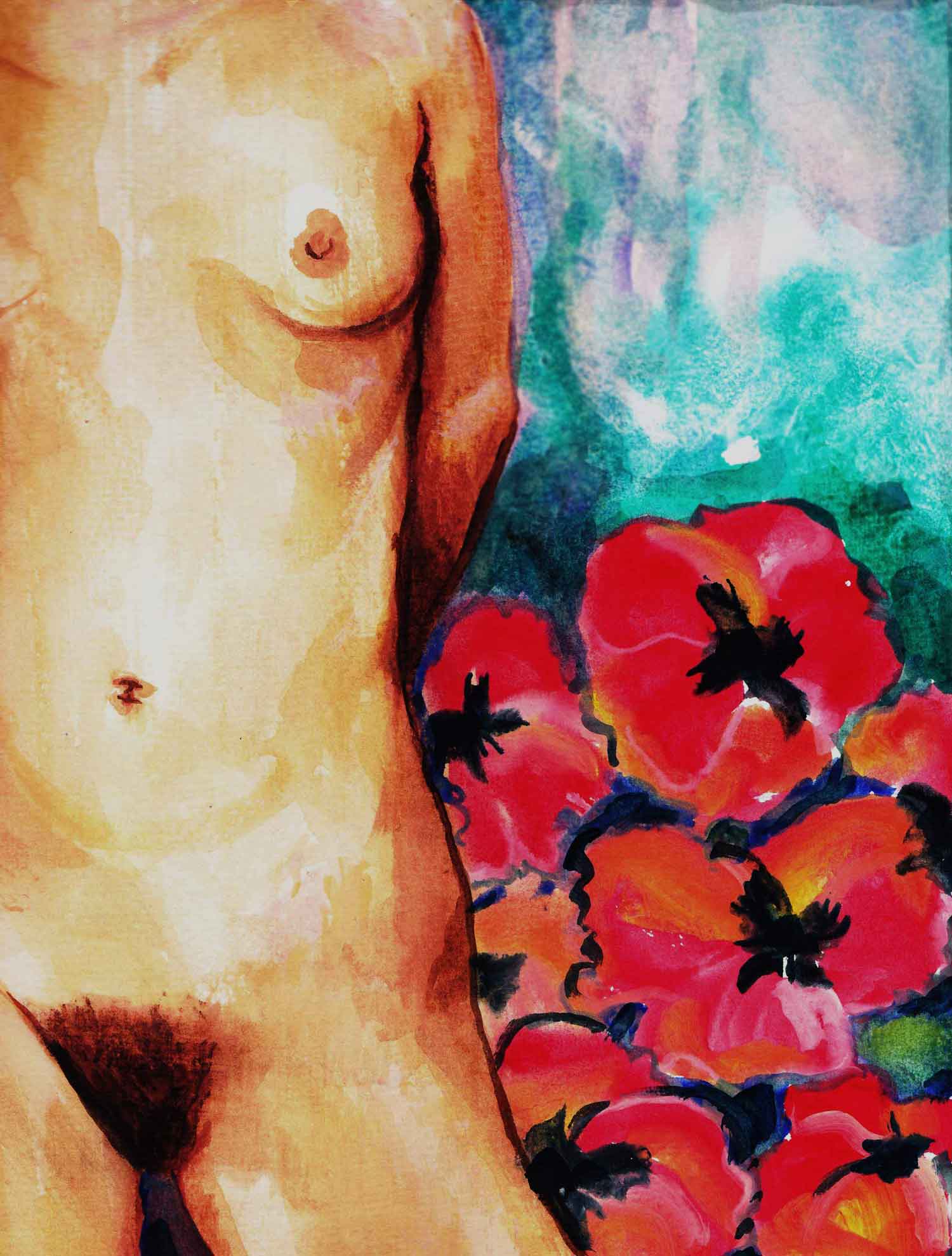 Nude V — Paintings by Peter Gillies
