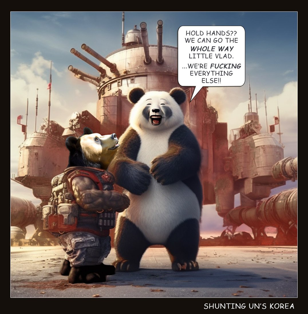 Shunting Un's Korea — Polliedom cartoon by Peter Gillies
