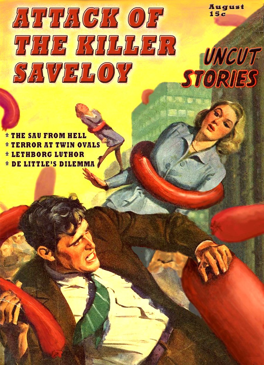 2014 Attack Of The Killer Saveloy — Others cartoon by Peter Gillies