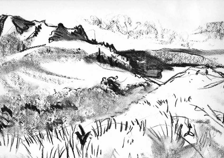 Gordon River Valley — Drawings by Peter Gillies