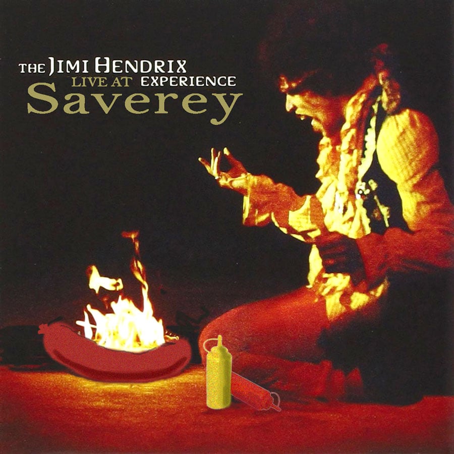 2015 Saveloy In Music Hendrix Saverey — Others cartoon by Peter Gillies