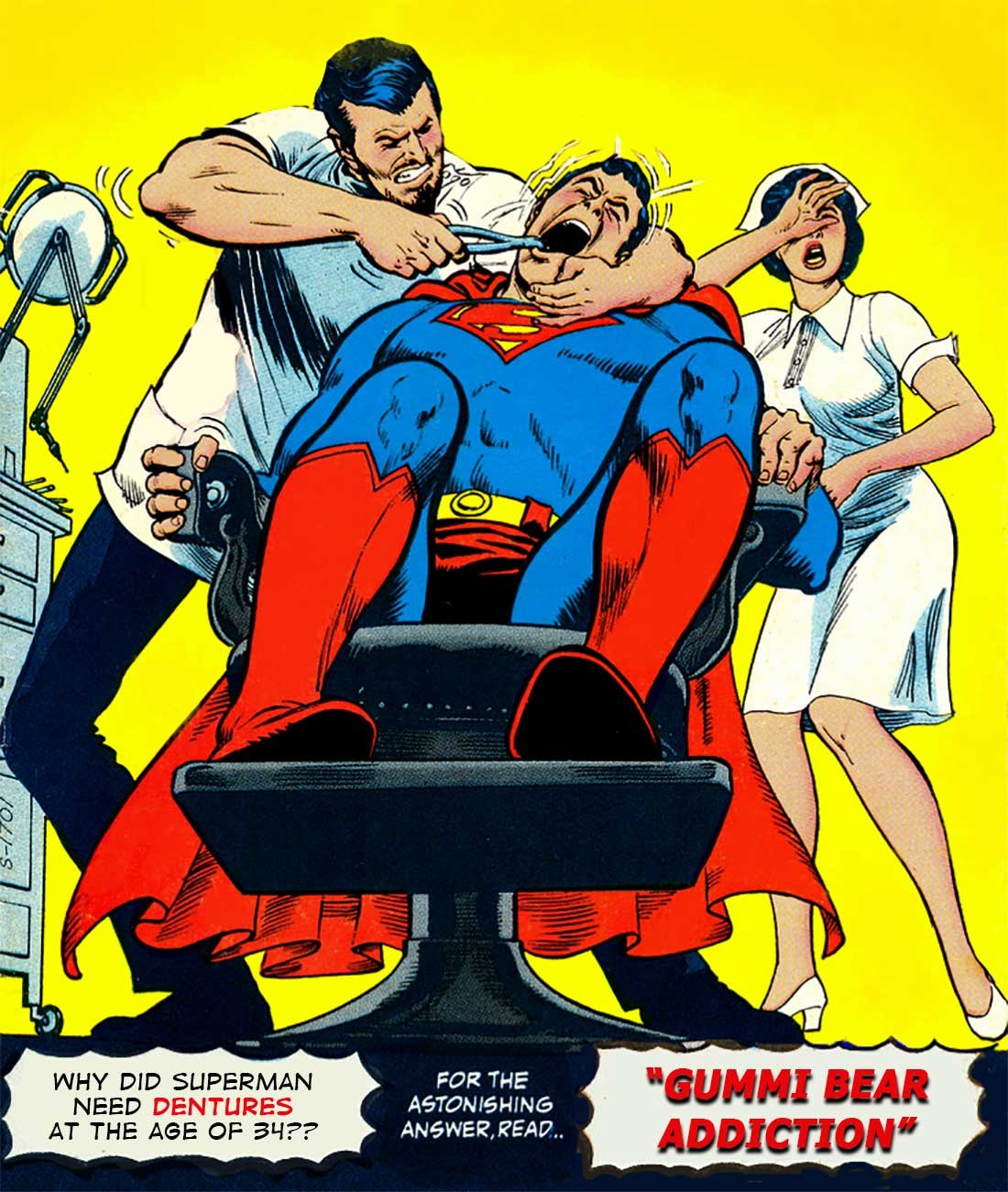 Supe Gummi — Recycled cartoon by Peter Gillies