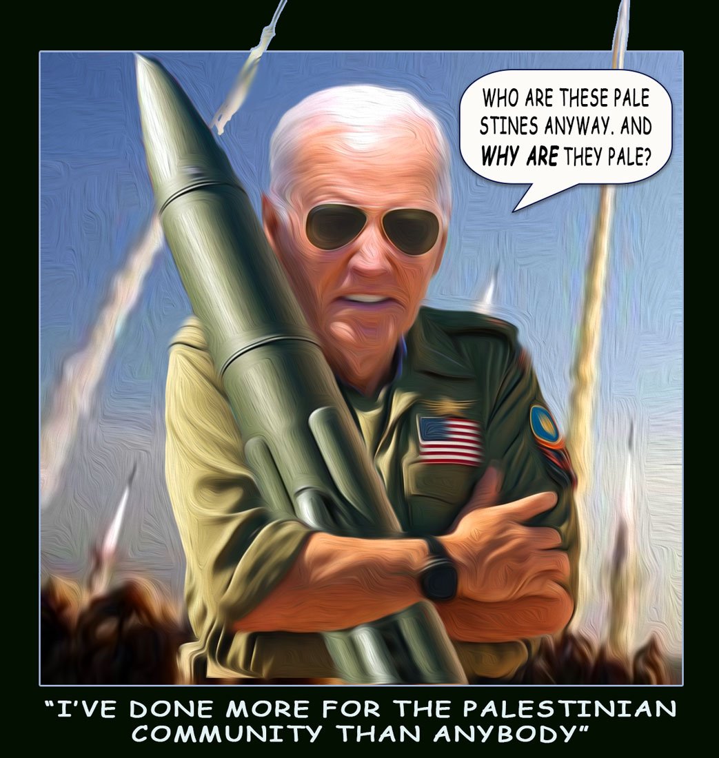 More for Palestine — Polliedom cartoon by Peter Gillies