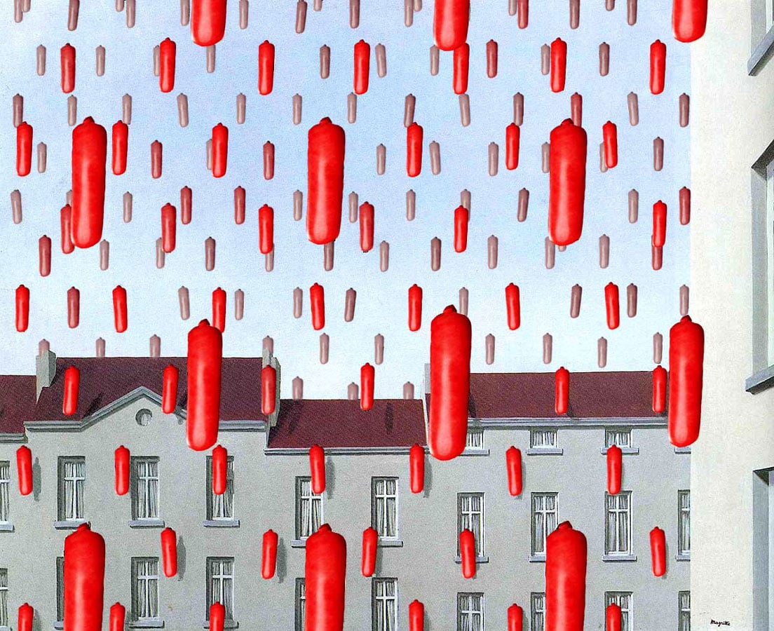 2014 Saveloy In Art Magritte Savconda — Others cartoon by Peter Gillies