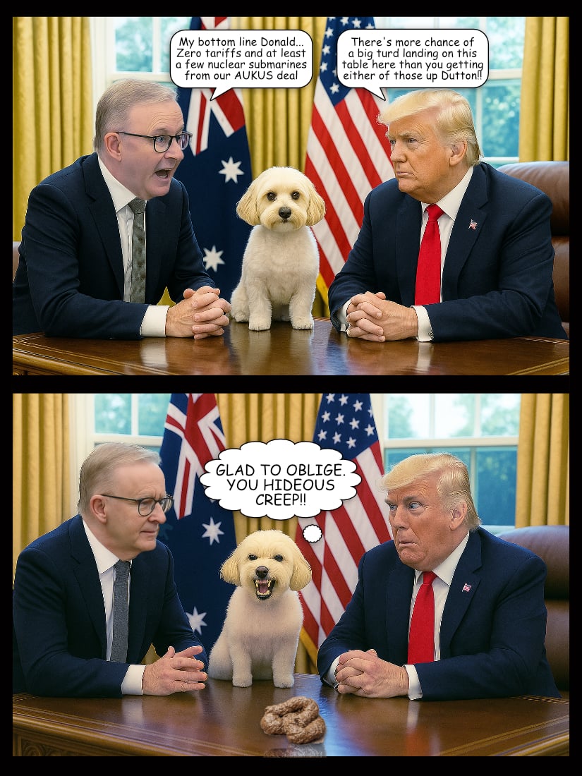 Crap Deal — Polliedom cartoon by Peter Gillies