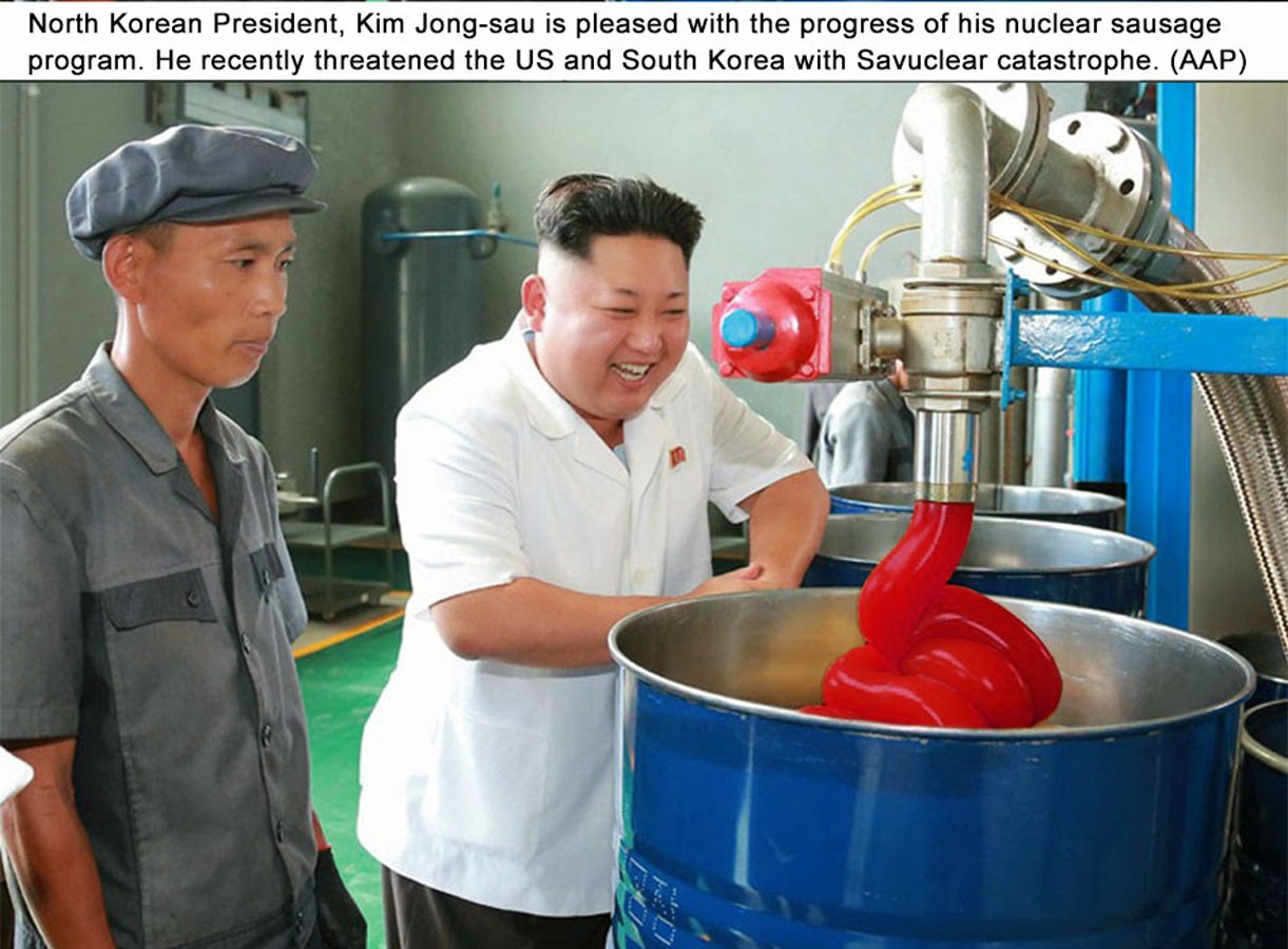 2014 Kim Jong sau — Others cartoon by Peter Gillies