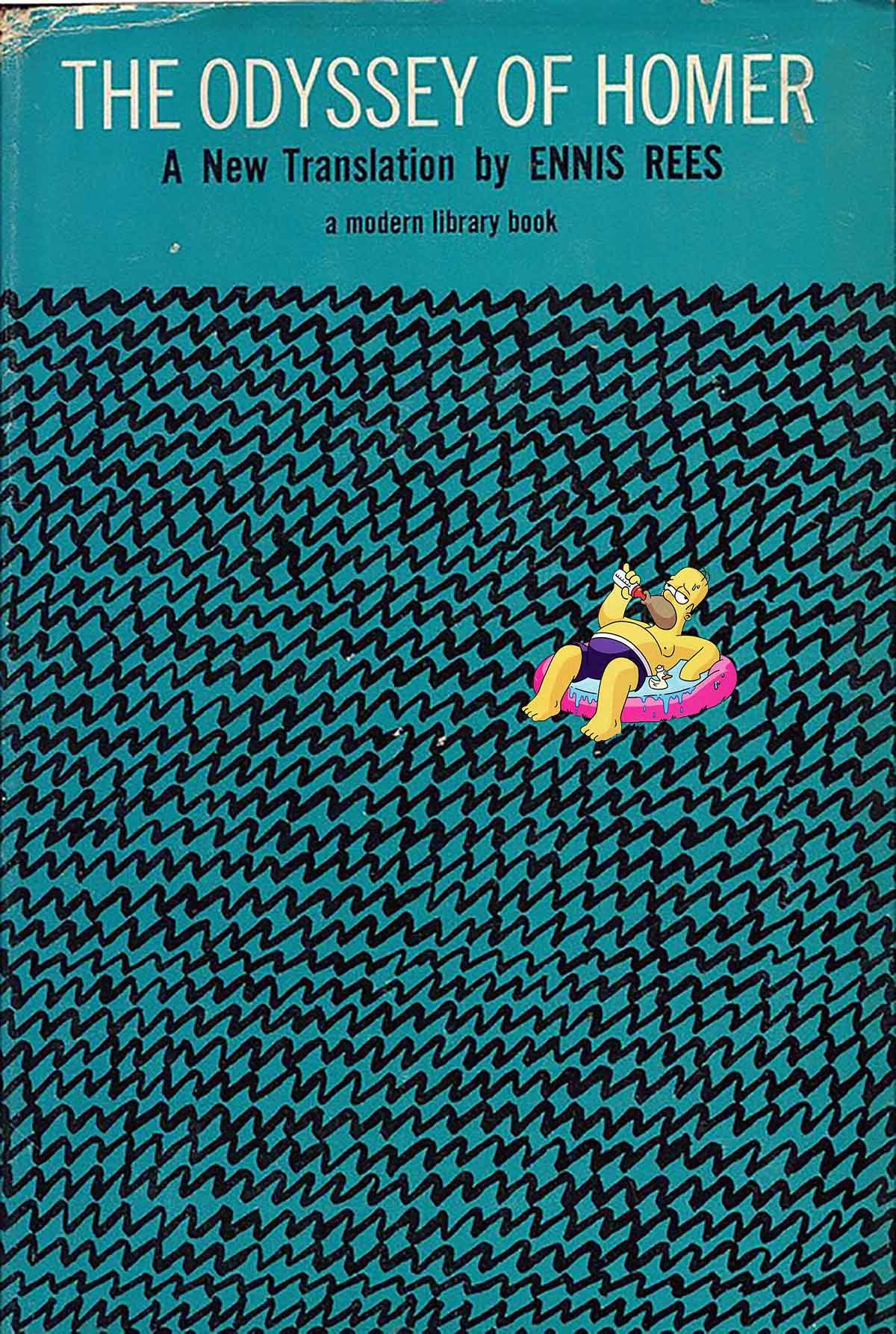 Odyssey Of Homer — Recycled cartoon by Peter Gillies