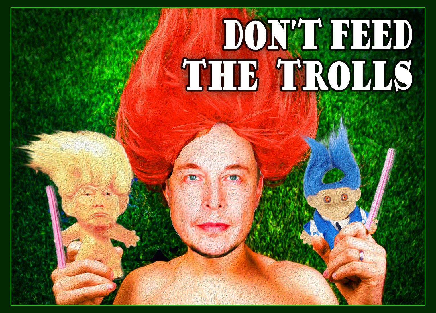 Trolls — Polliedom cartoon by Peter Gillies