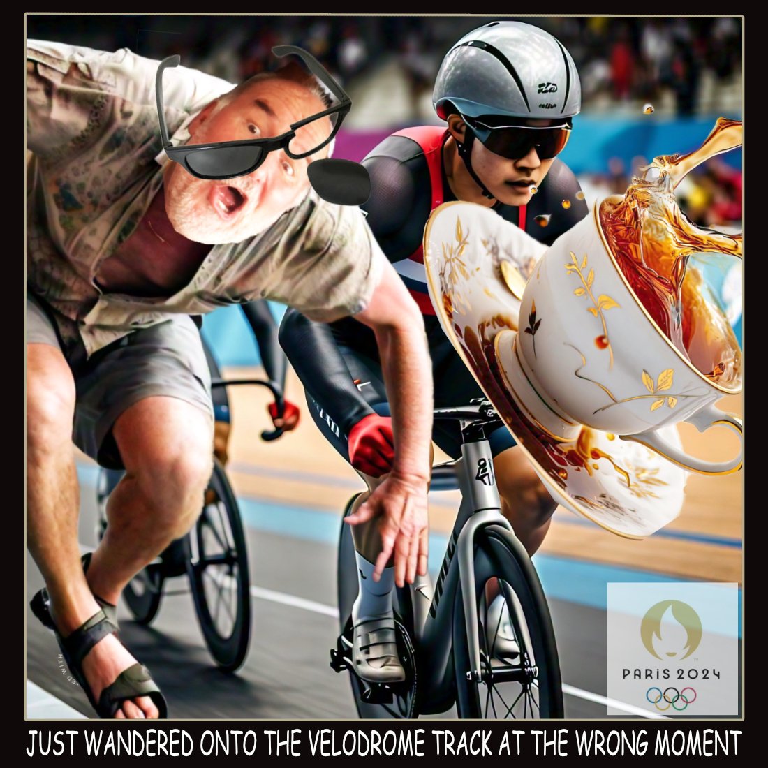 2024 Olympics Accident — Others cartoon by Peter Gillies