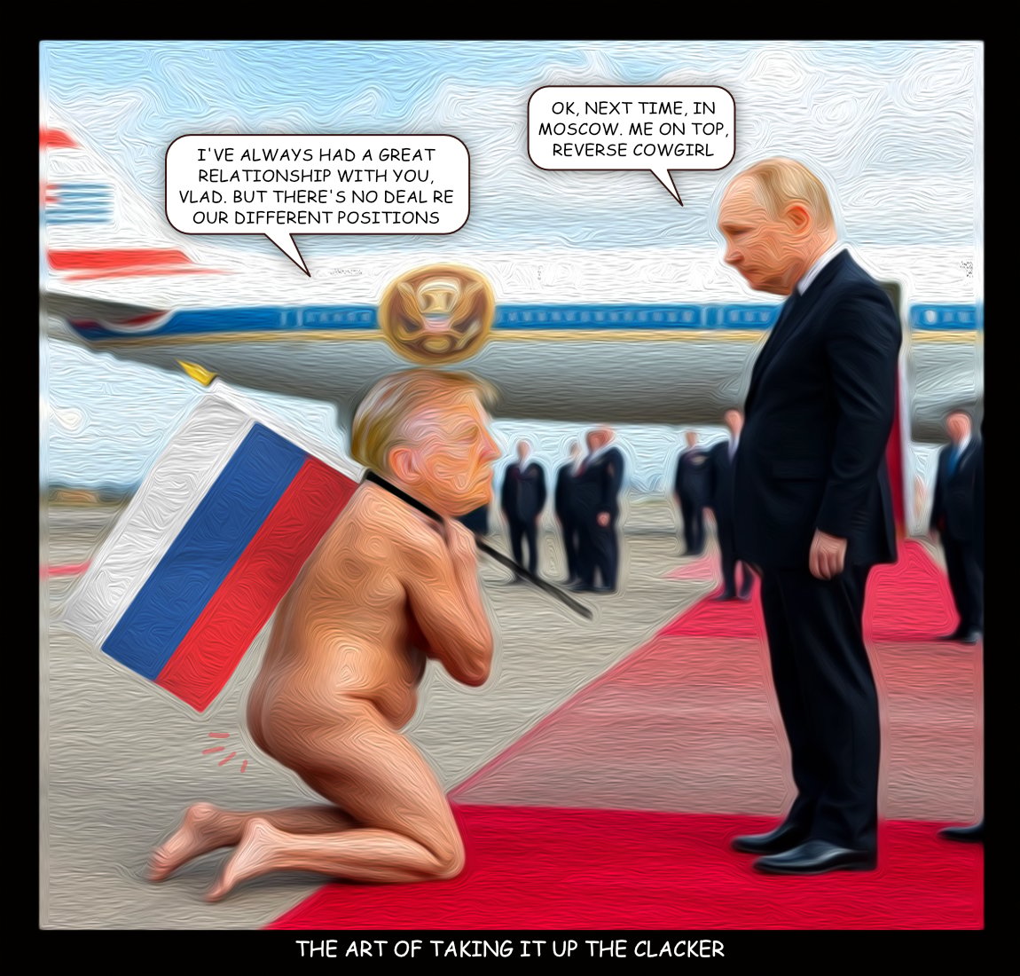 The Art of Clacker — Polliedom cartoon by Peter Gillies