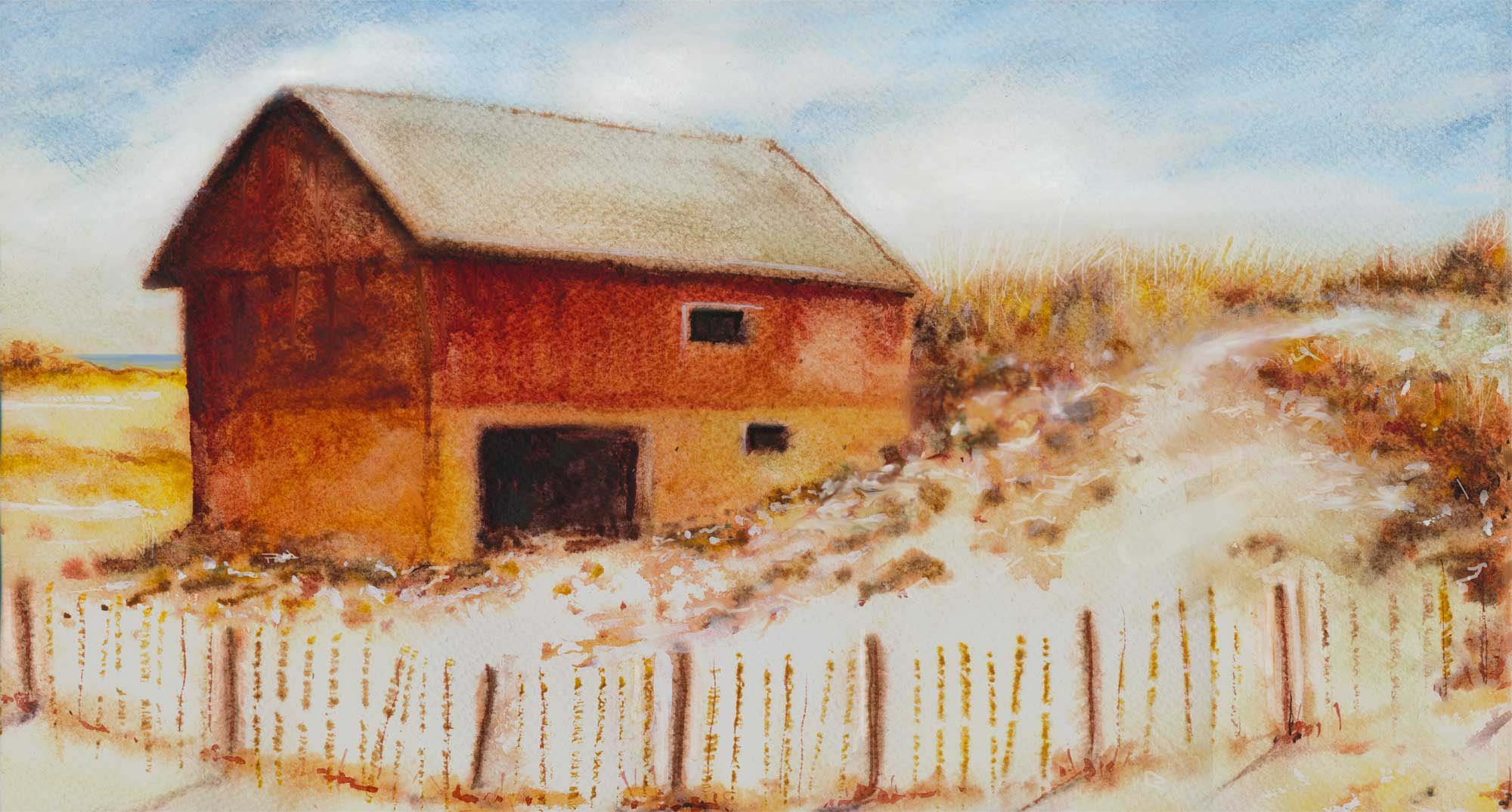Rabo Karabekian's Potato Barn — Paintings by Peter Gillies