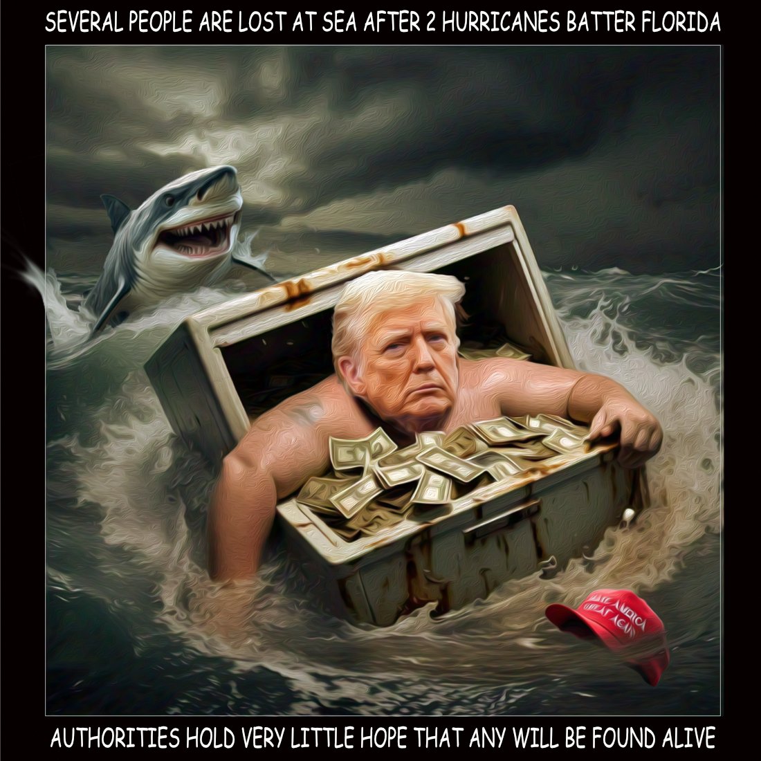 Florida Hurricanes — Polliedom cartoon by Peter Gillies