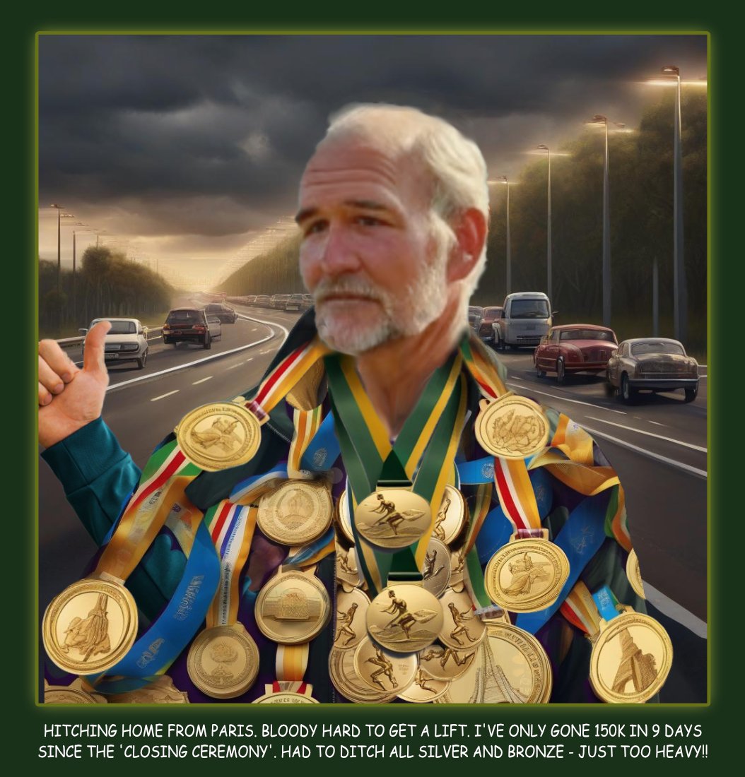 2024 Olympics zHitching Home — Others cartoon by Peter Gillies