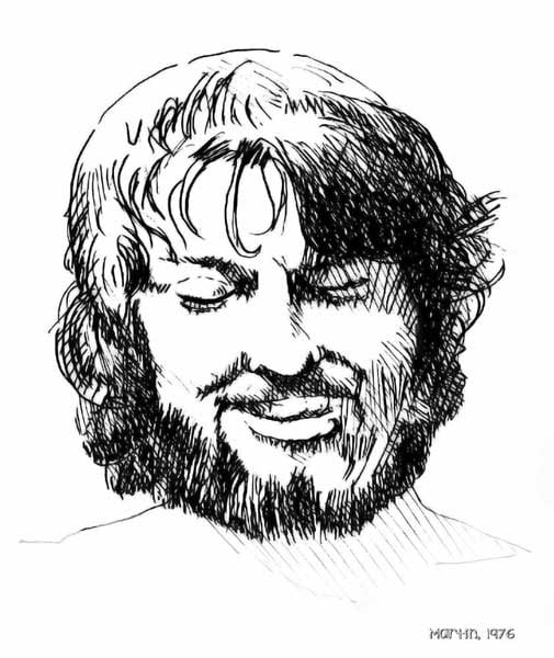 Martin A — Drawings by Peter Gillies