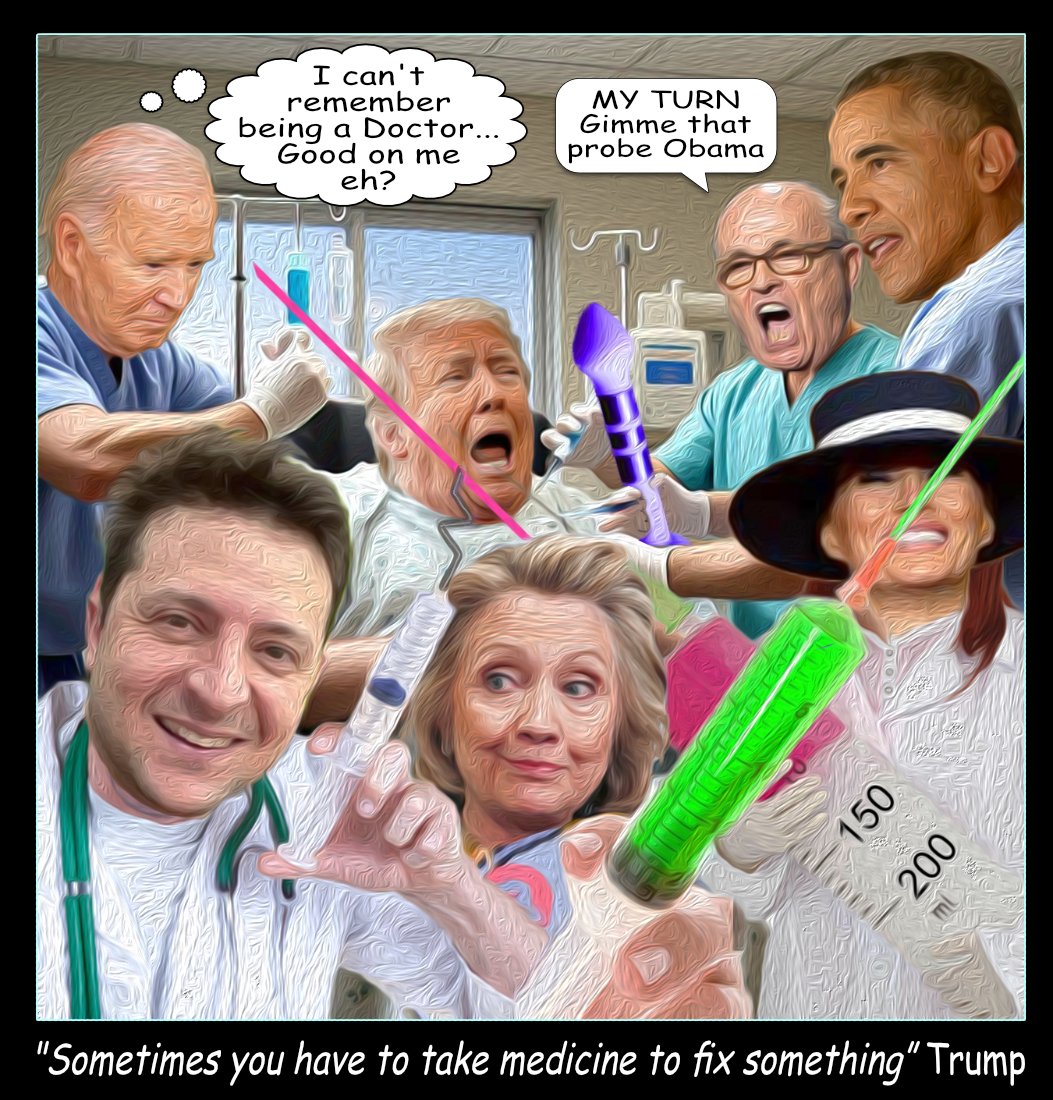 Medicine — Polliedom cartoon by Peter Gillies