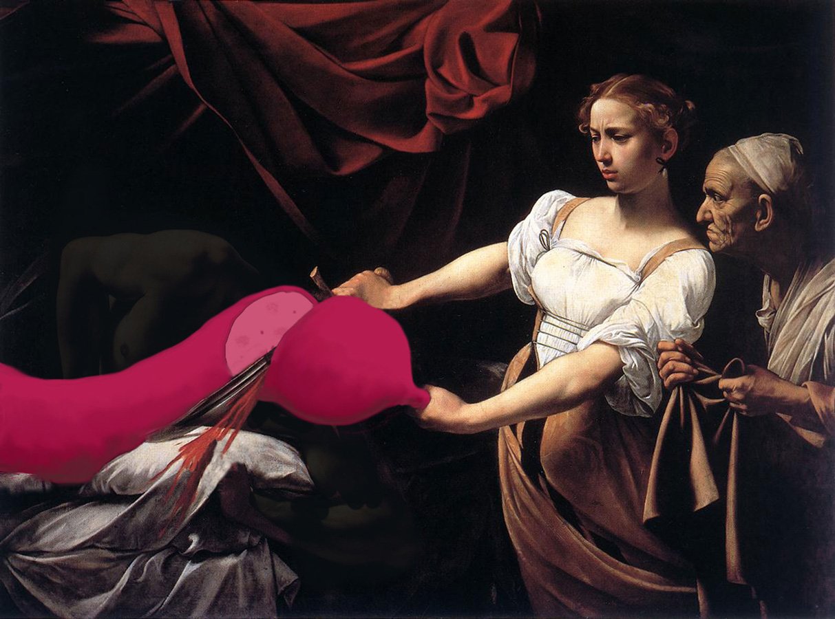 2015 Saveloy In Art Judith Beheading Lethborg — Others cartoon by Peter Gillies