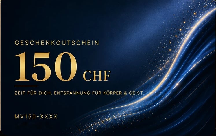 MyVela Geschenkgutschein über 150 CHF für eine Thai-Massage in Muttenz MyVela Geschenkgutschein über 150 CHF für eine Thai-Massage in Muttenz