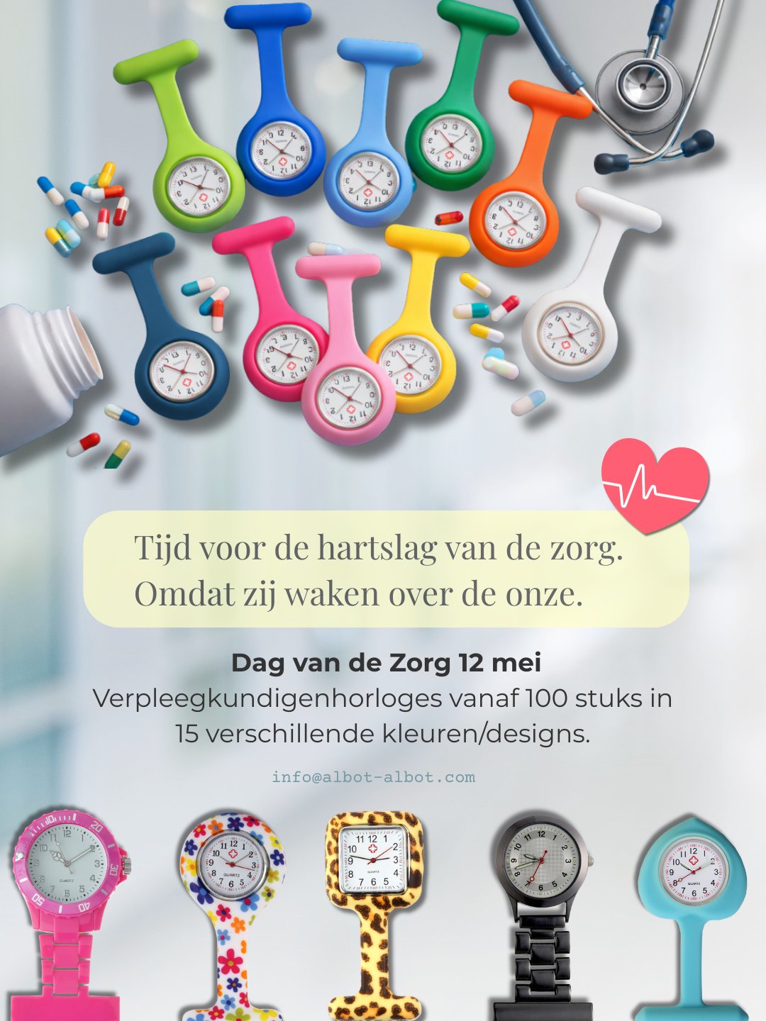 Dag Van de Zorg – verpleegkundigenhorloges