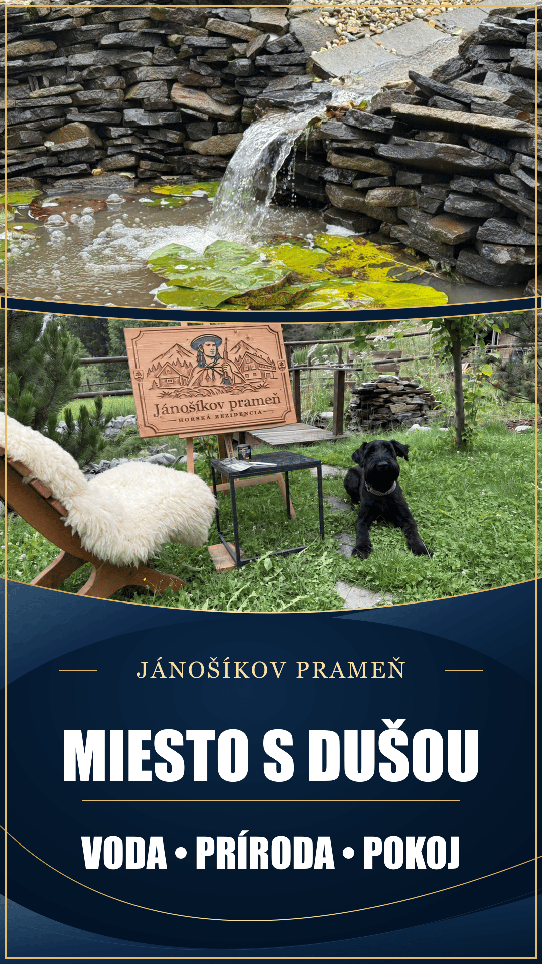 Miesto s dušou – krátke video o rezidencii Jánošíkov prameň