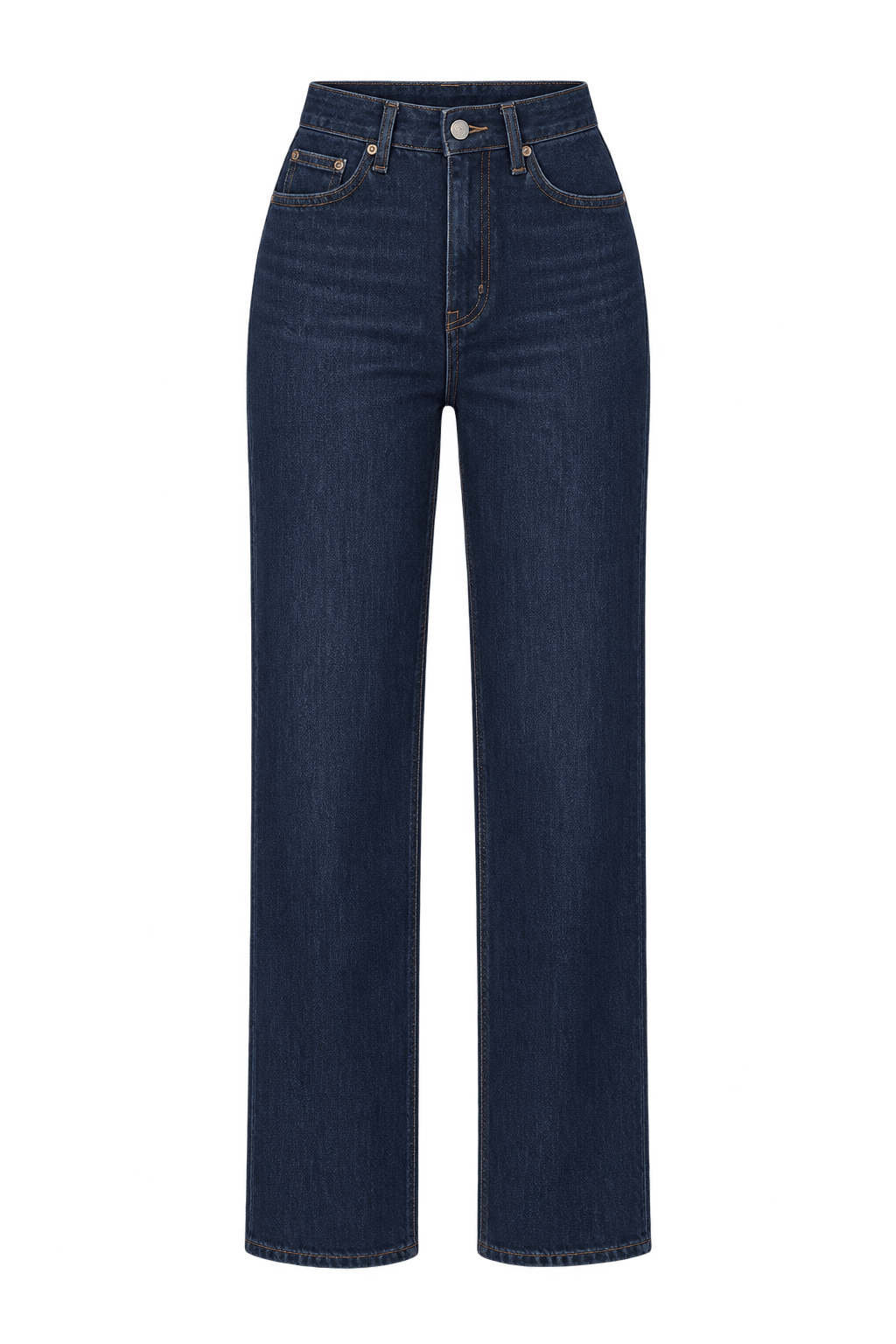 Mørke straight jeans