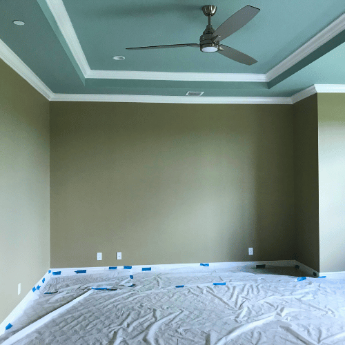 Interior painting project
