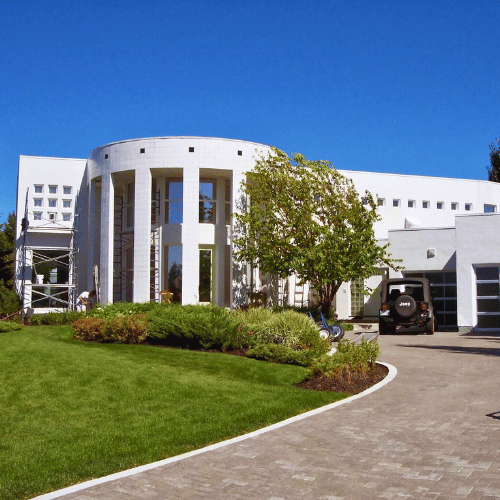 Finished painting work