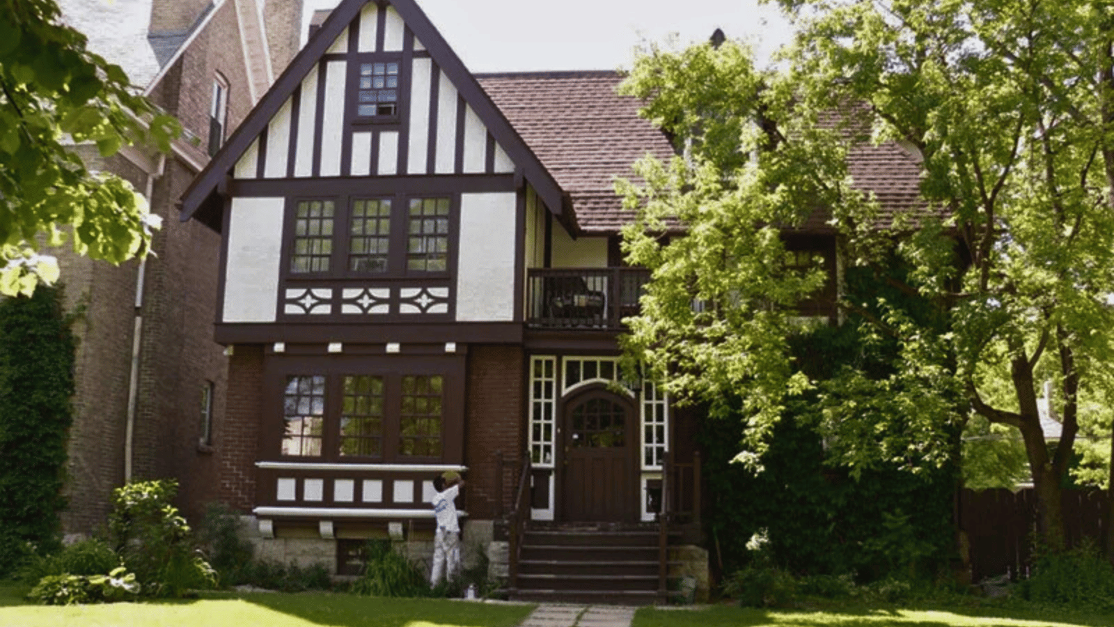 Deck staining project