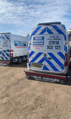 Stechford TSS branded fleet of service vans