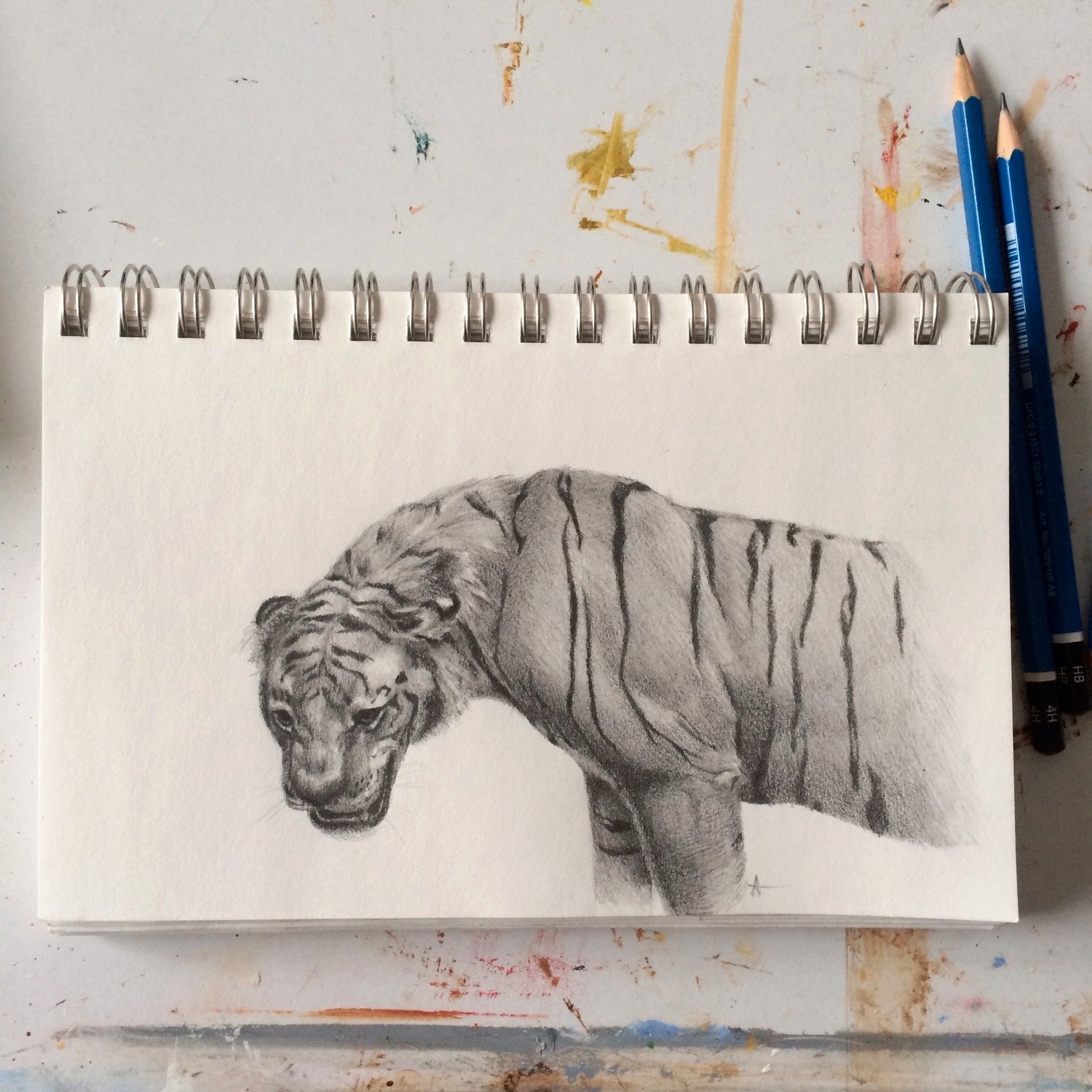 Painting by Alex Bauwens