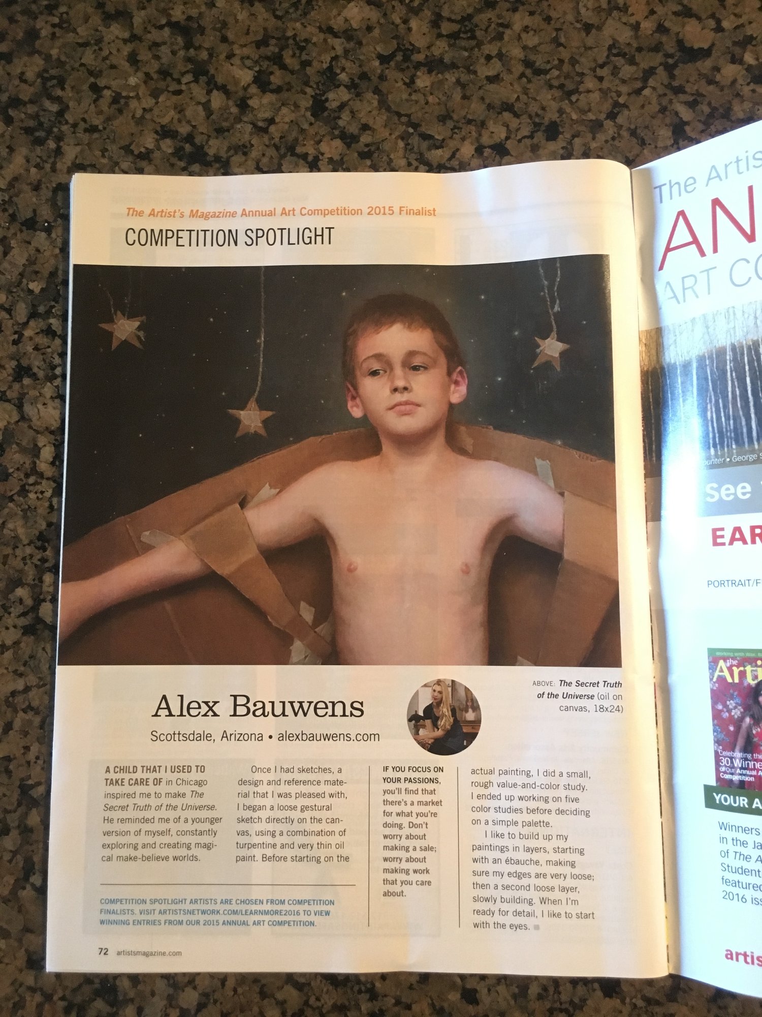 The Artist's Magazine — Competition Spotlight 2015